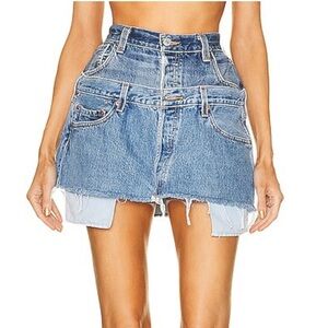 EB DENIM Reinvented Double Line Skirt